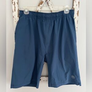 Travis Matthew Gym‎ Shorts Size Med Blue